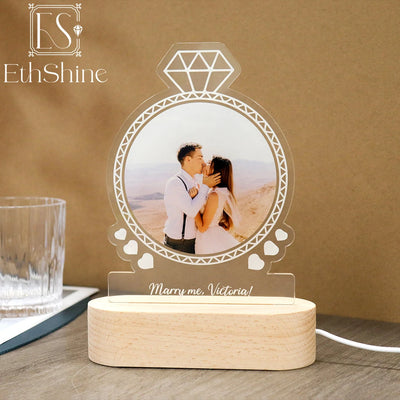 KathInscribe: Personalized 3D Lamp Diamond Night Lights