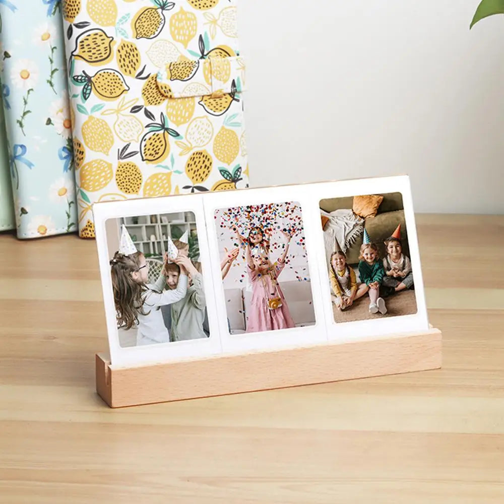 KathInscribe: Desktop Decor 3-in-1 Photo Frame with LED Light