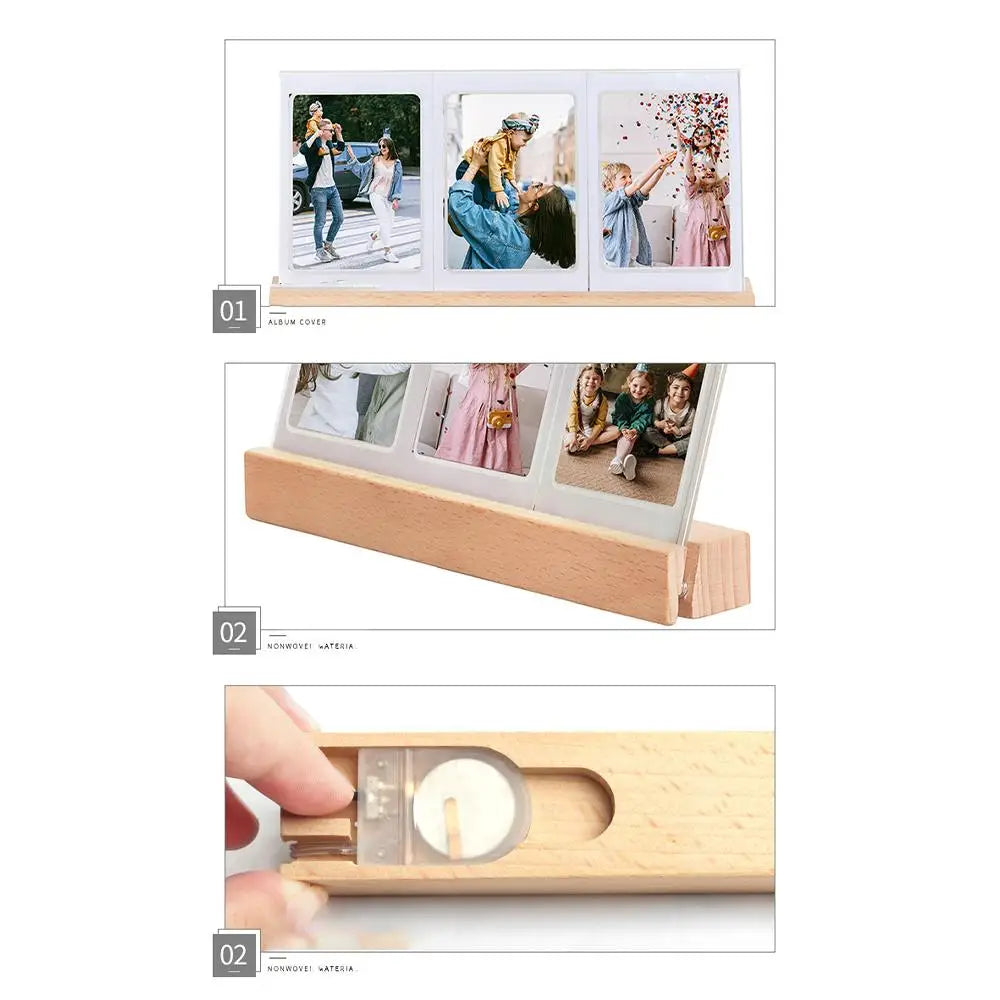 KathInscribe: Desktop Decor 3-in-1 Photo Frame with LED Light