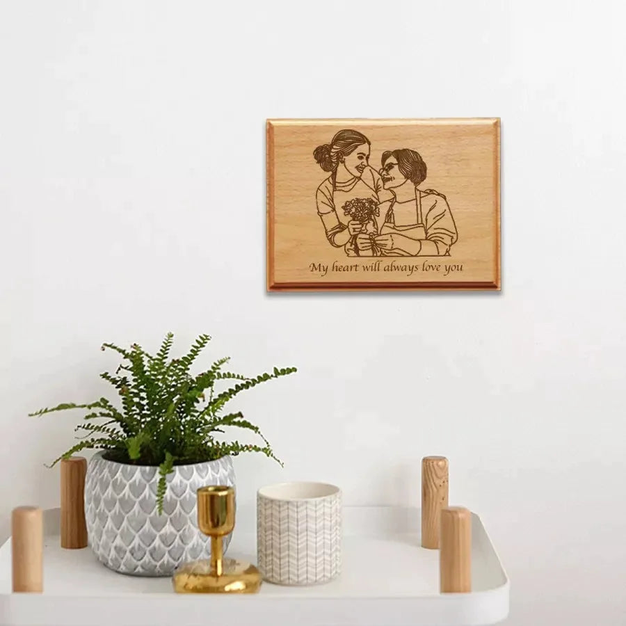 KathInscribe: Custom Frames Vintage Wooden Photo Frames